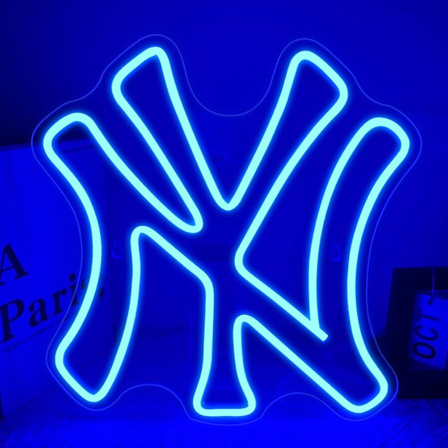 Amazon | 野球ヤンキースネオンサイン、NYネオンサイン